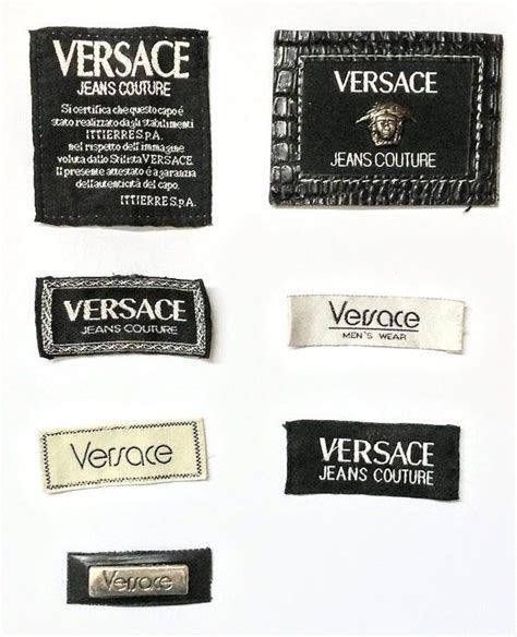 versace label